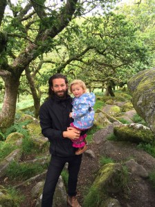 Whistman's Wood, Dartmoor. Saved from grazing and the plow by the Granite boulders the ancient Oaks grow through 